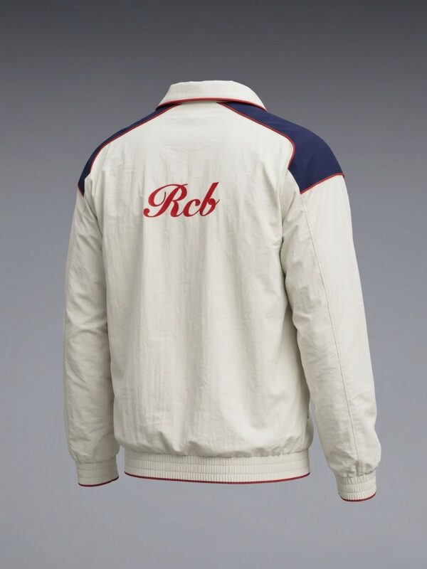 RCB White Jacket 2026 – Virat Kohli Fan Edition Jacket | STRX