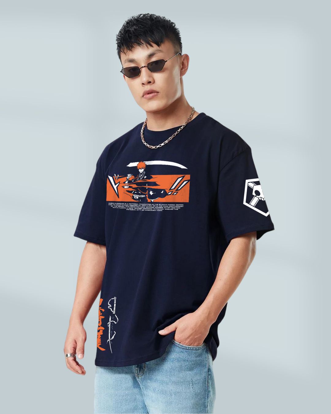 ICHIGO BANKAI OVERSIZED ANIME T-SHIRT