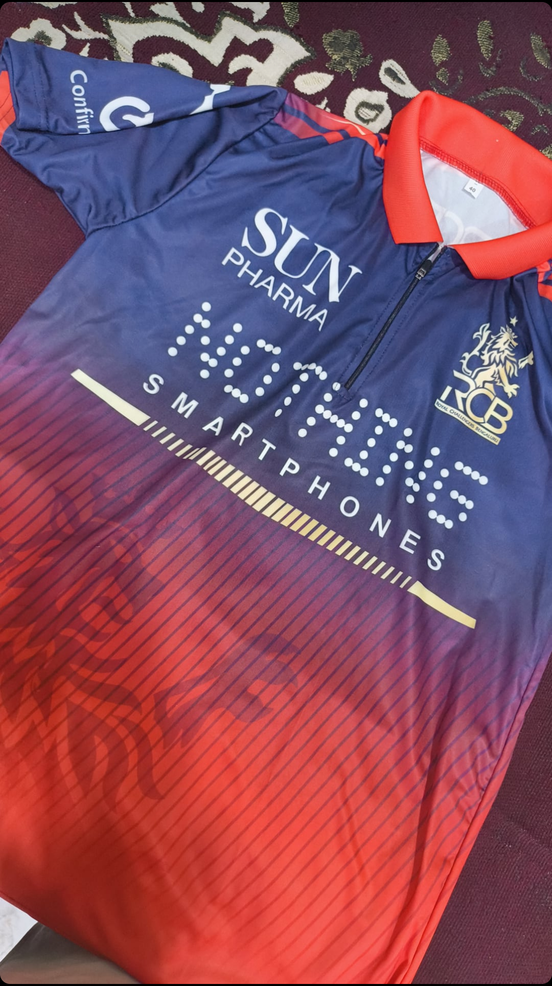 Royal Challengers bengluru Jersey | Premium Cricket Fan Edition Sportswear