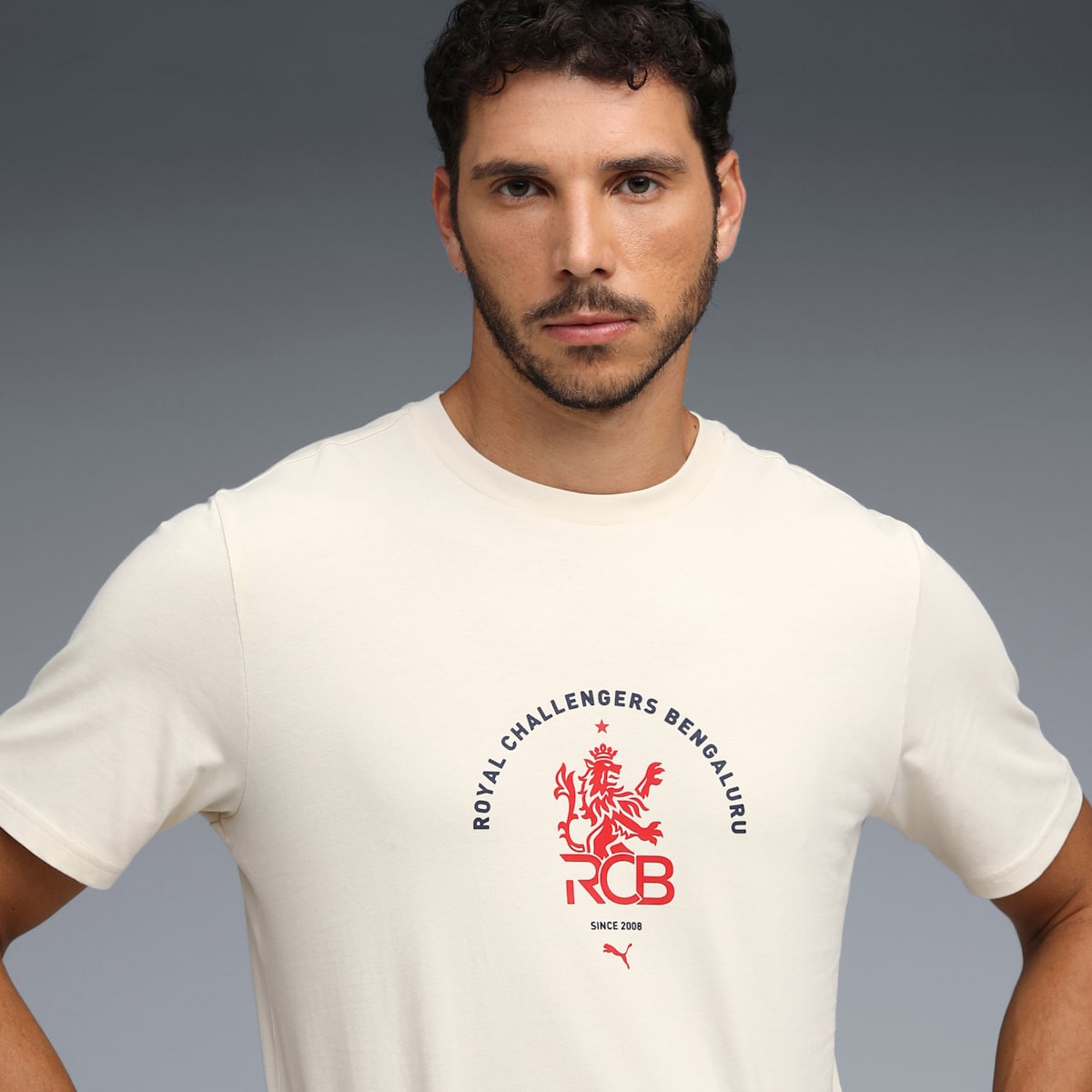 PUMA x RCB 2026 Men’s Logo Print Tee – Official Fan Edition | STRX CLOTHING