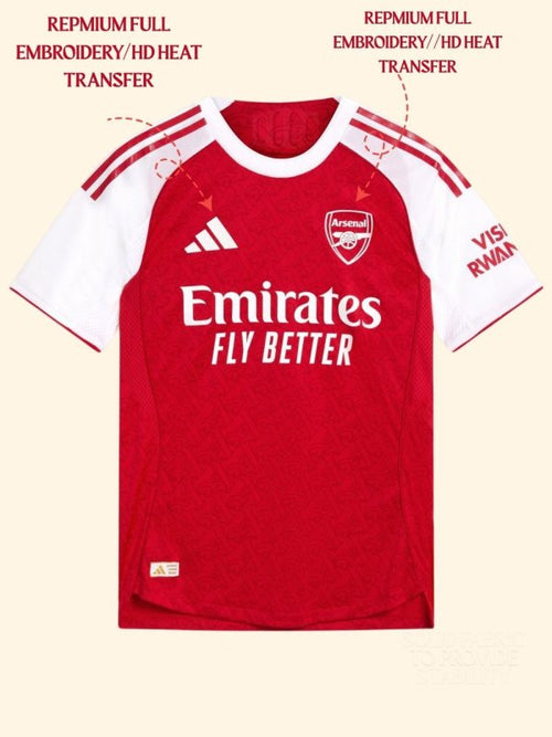 Arsenal New Season Jersey 2025-26 Premium Football Jersey