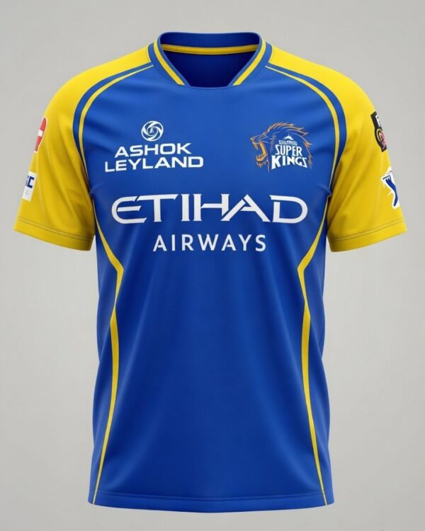 CSK PRACTICE JERSEY 2026 – NEW VERSION