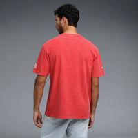 PUMA X RCB 2026 MEN'S PRINTED VINTAGE TEE