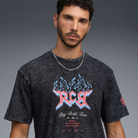 PUMA X RCB 2026 MEN'S PRINTED VINTAGE TEE
