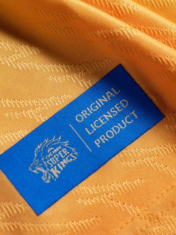 CSK JERSEY 2026 WITH NAME AND NUMBER