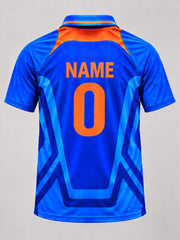 Team India 2011 world cup retro jersey with custom name & number