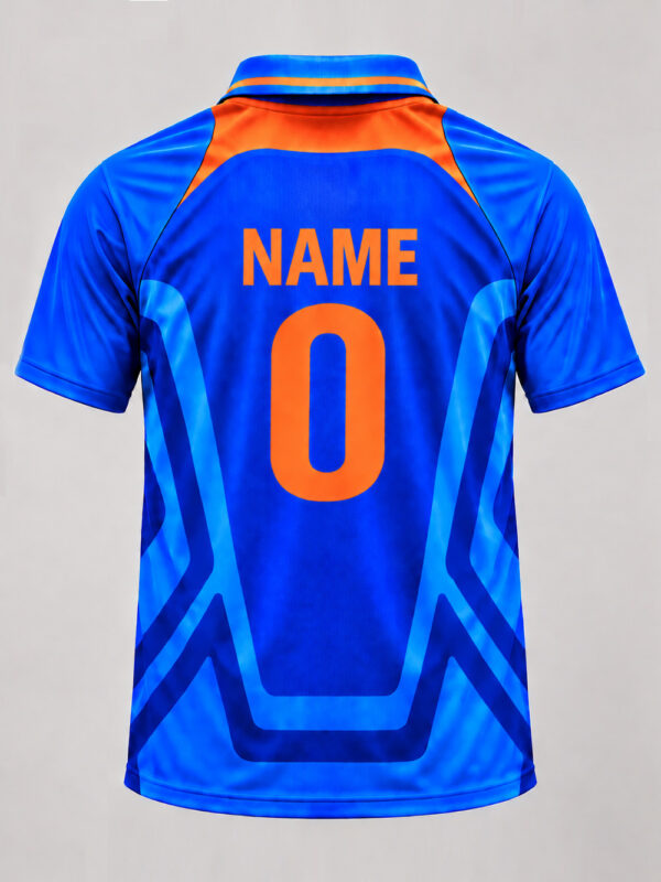 Team India 2011 world cup retro jersey with custom name & number