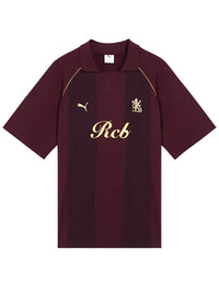 RCB STRIPER TRAVEL POLO T-SHIRT 2026 – MAROON