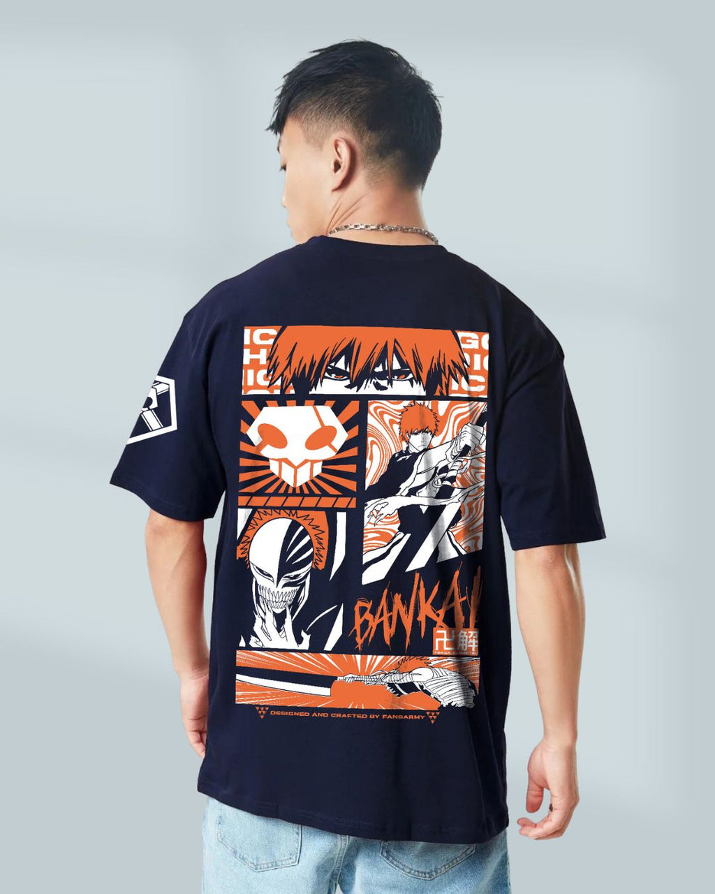 ICHIGO BANKAI OVERSIZED ANIME T-SHIRT