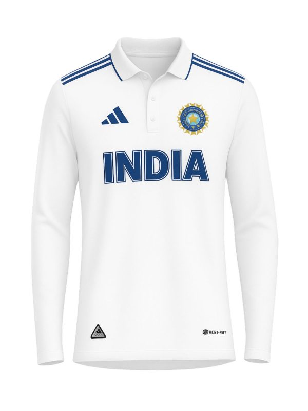 india 2025 test jersey With Name & Number