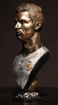 Ronaldo Legendary Miniature – Cristiano Ronaldo Football Statue Collectible
