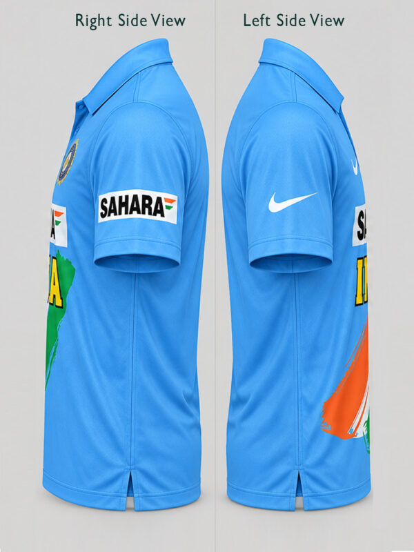 Team India 2003 World cup retro jersey with Custom Name & Number