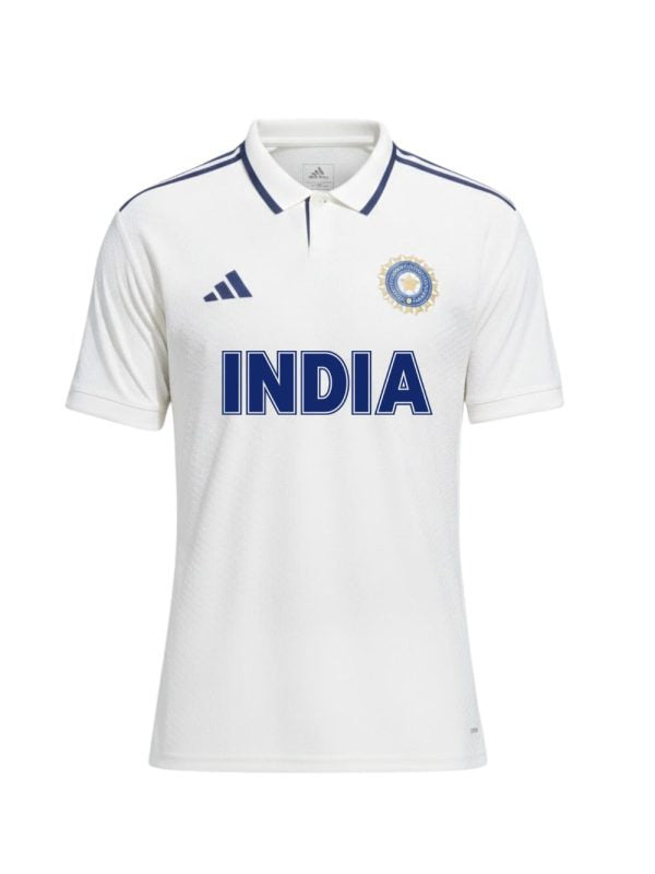 india 2025 test jersey With Name & Number