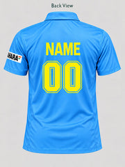 Team India 2003 World cup retro jersey with Custom Name & Number