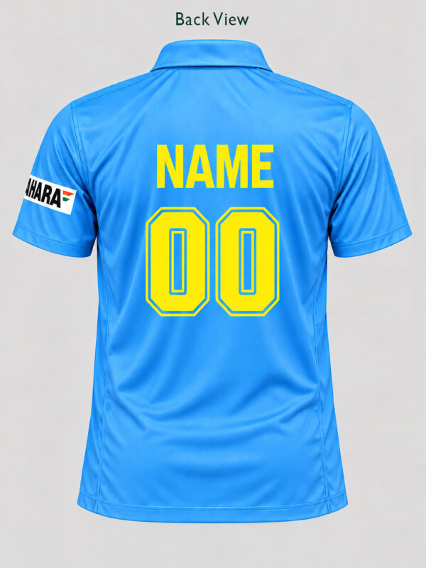 Team India 2003 World cup retro jersey with Custom Name & Number