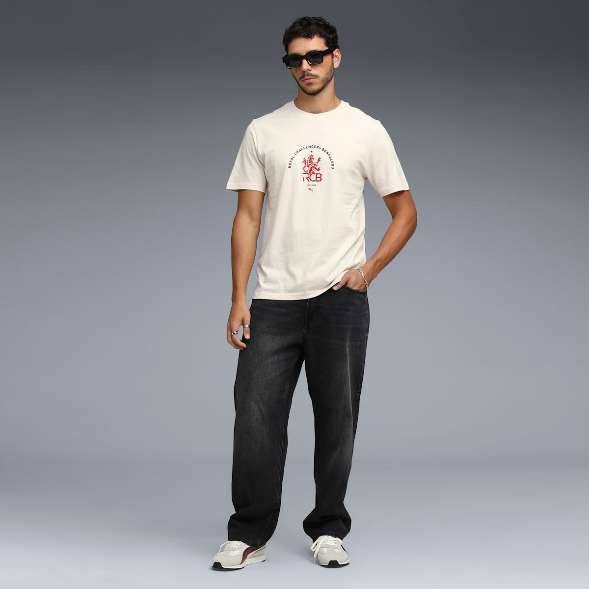 PUMA x RCB 2026 Men’s Logo Print Tee – Official Fan Edition | STRX CLOTHING