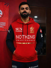 RCB NEW HOODIE 2026 – VIRAT HOODIE RED