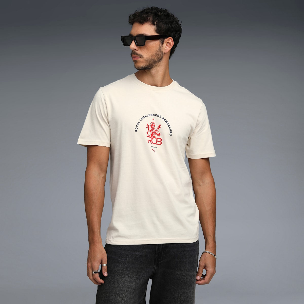PUMA x RCB 2026 Men’s Logo Print Tee – Official Fan Edition | STRX CLOTHING