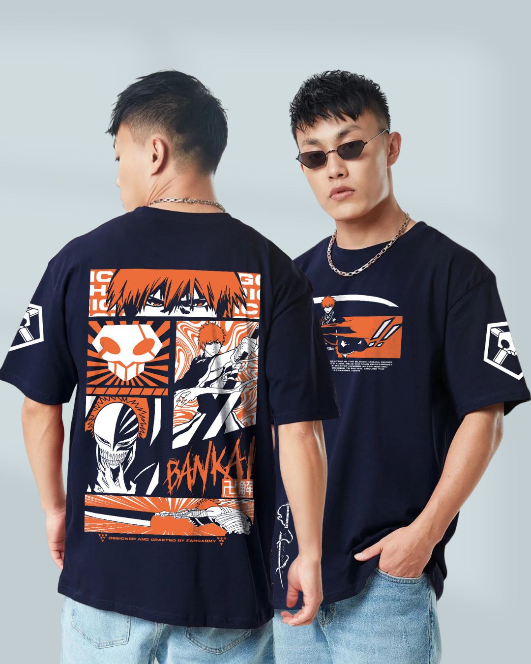 ICHIGO BANKAI OVERSIZED ANIME T-SHIRT