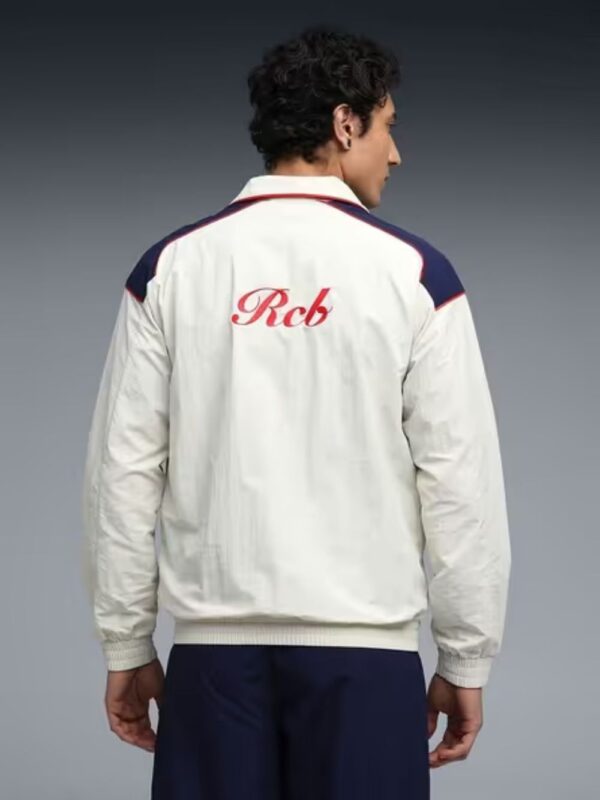 RCB White Jacket 2026 – Virat Kohli Fan Edition Jacket | STRX