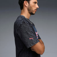 PUMA X RCB 2026 MEN'S PRINTED VINTAGE TEE