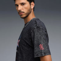 PUMA X RCB 2026 MEN'S PRINTED VINTAGE TEE